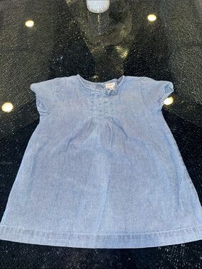 Light Blue Denim Baby shirt